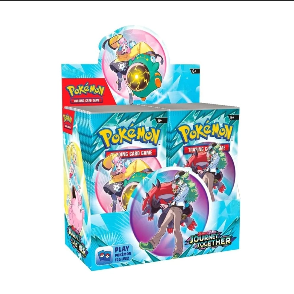 2025 Pokemon Scarlet & Violet Journey Together Booster Box (36 Packs) Sealed