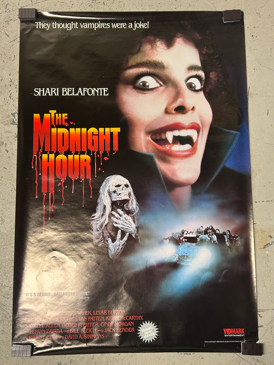 The Midnight Hour (1985) Video Release Original Vintage Movie Poster VG-EX Condition