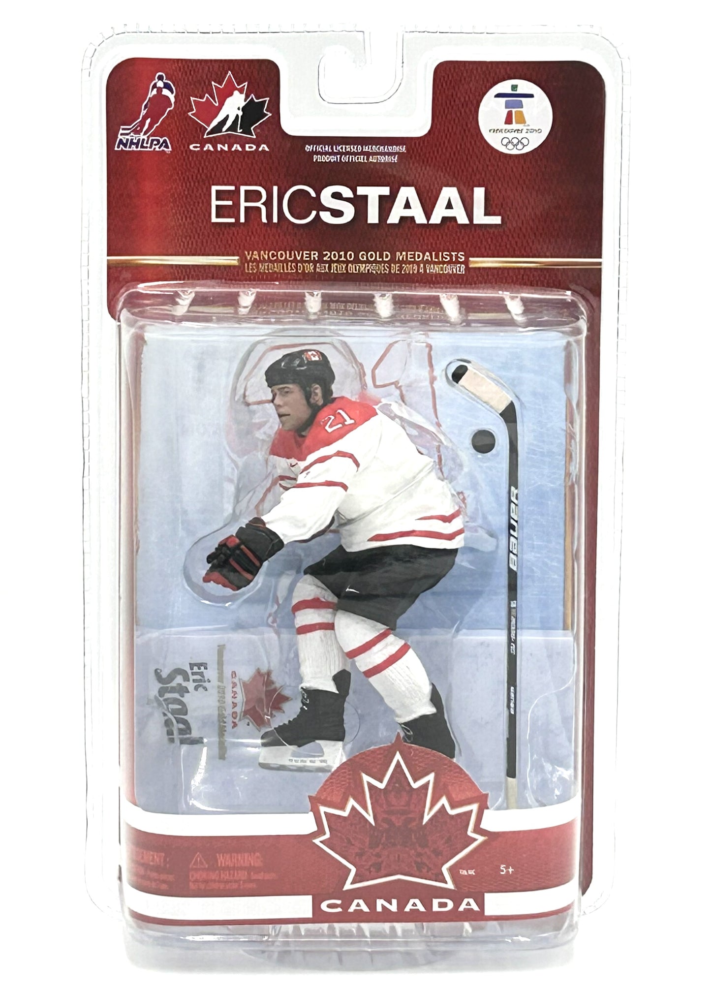 2010 Team Canada Vancouver Olympic Gold Medalists Eric Staal Vintage Hockey Figure