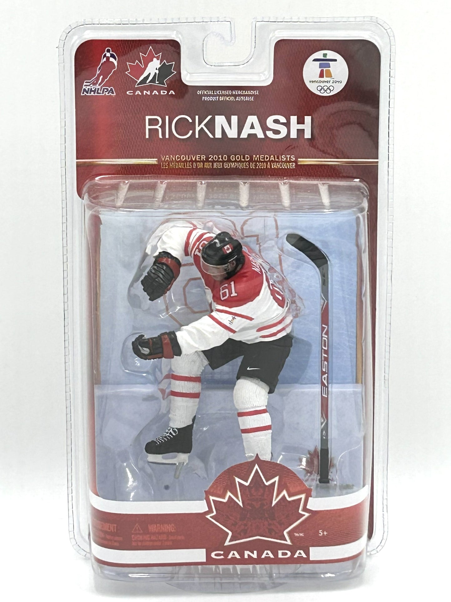 2010 Team Canada Vancouver Olympic Gold Medalists Rick Nash Vintage Hockey Figure