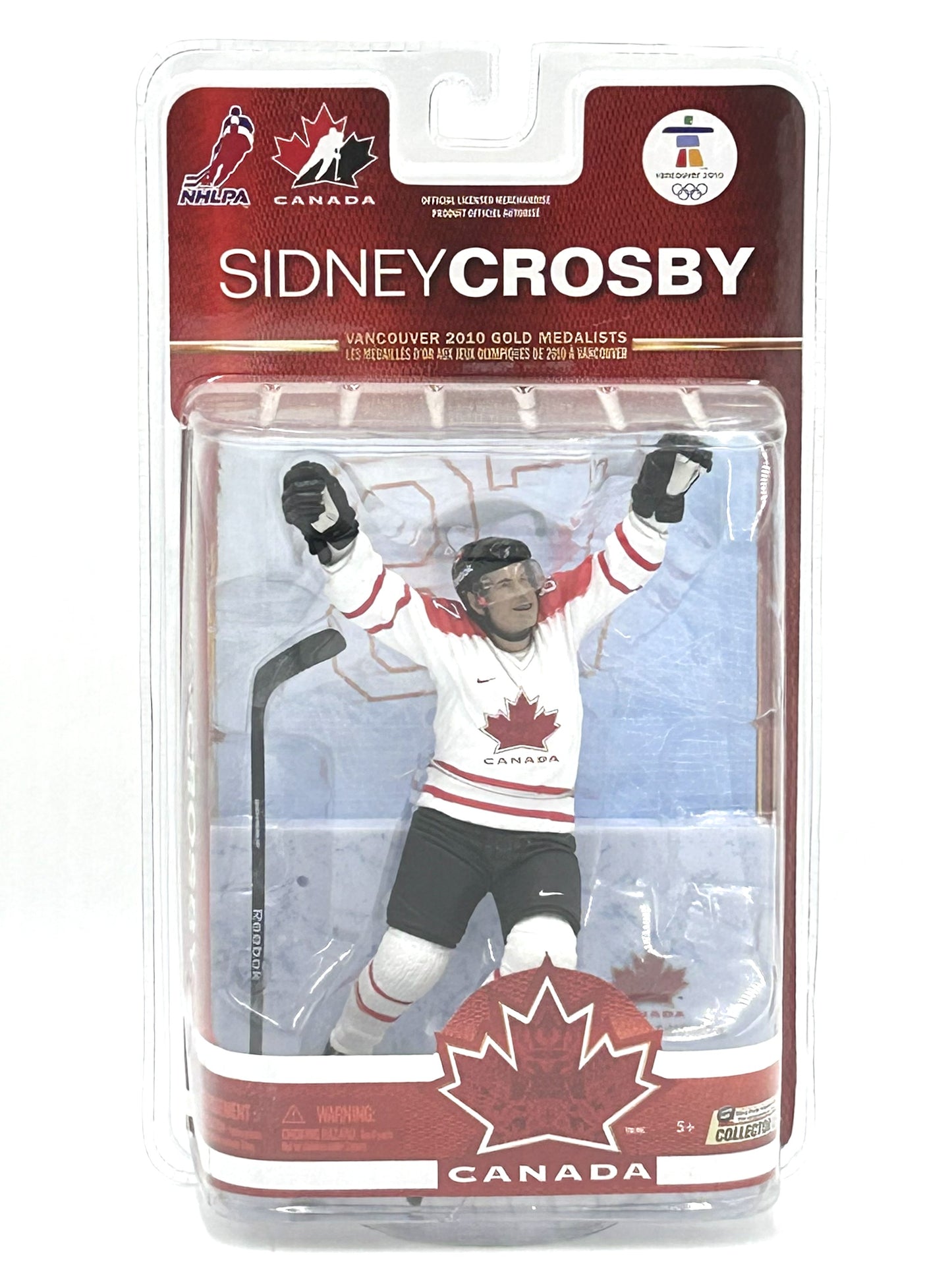 2010 Team Canada Vancouver Olympic Gold Medalists Sidney Crosby Vintage Hockey Figure