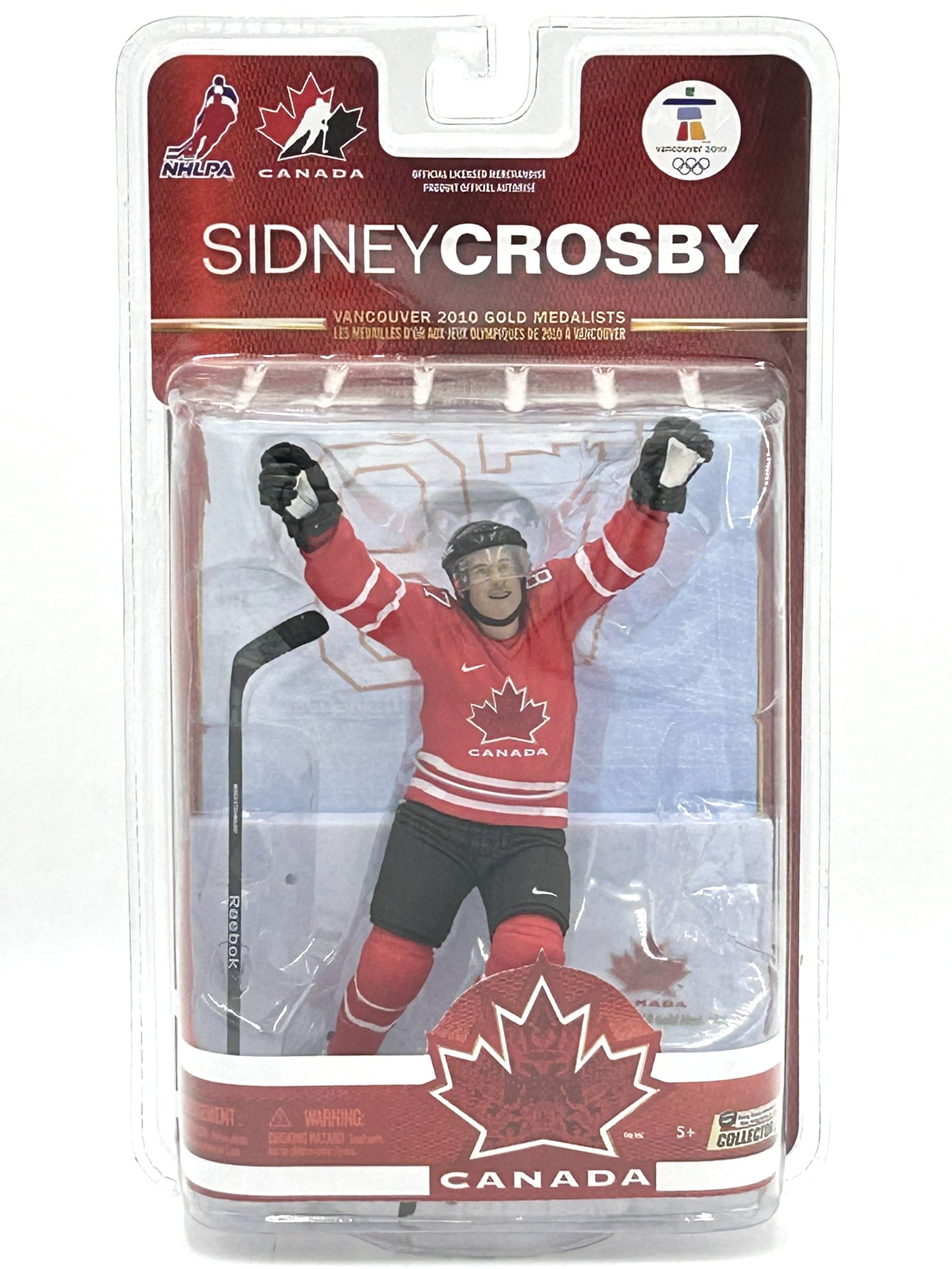2010 Team Canada Vancouver Olympic Gold Medalists Sidney Crosby Vintage Hockey Figure
