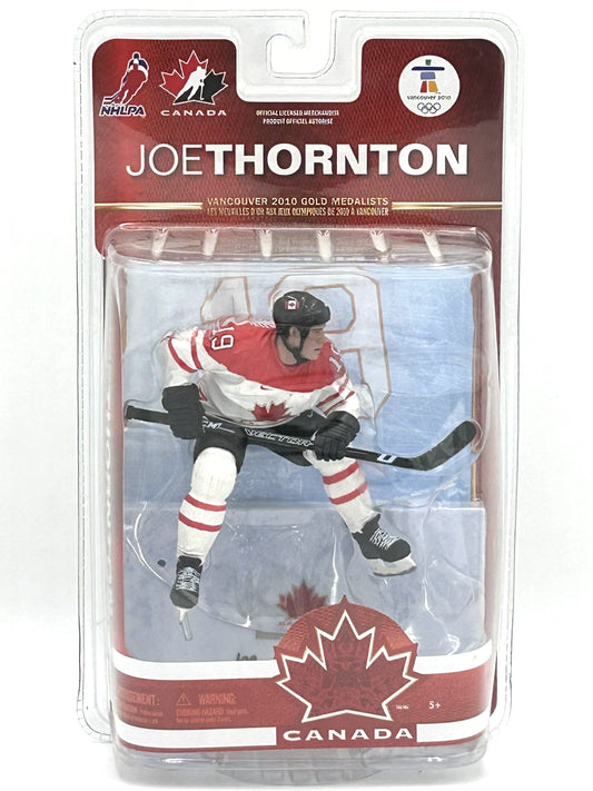 2010 Team Canada Vancouver Olympic Gold Medalists Joe Thornton Vintage Hockey Figure