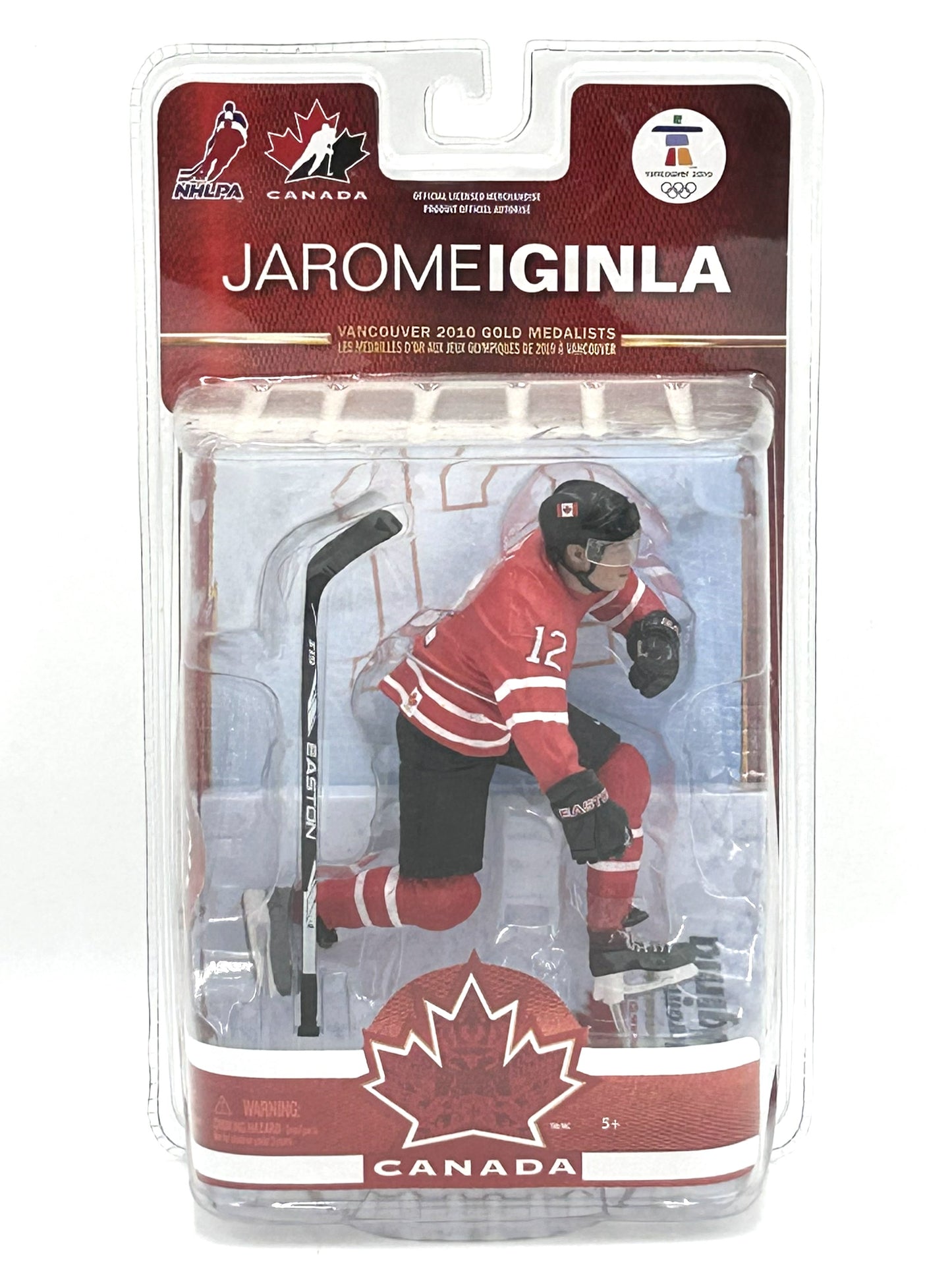 2010 Team Canada Vancouver Olympic Gold Medalists Jarome Iginla Vintage Hockey Figure