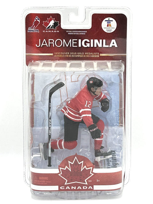 2010 Team Canada Vancouver Olympic Gold Medalists Jarome Iginla Vintage Hockey Figure