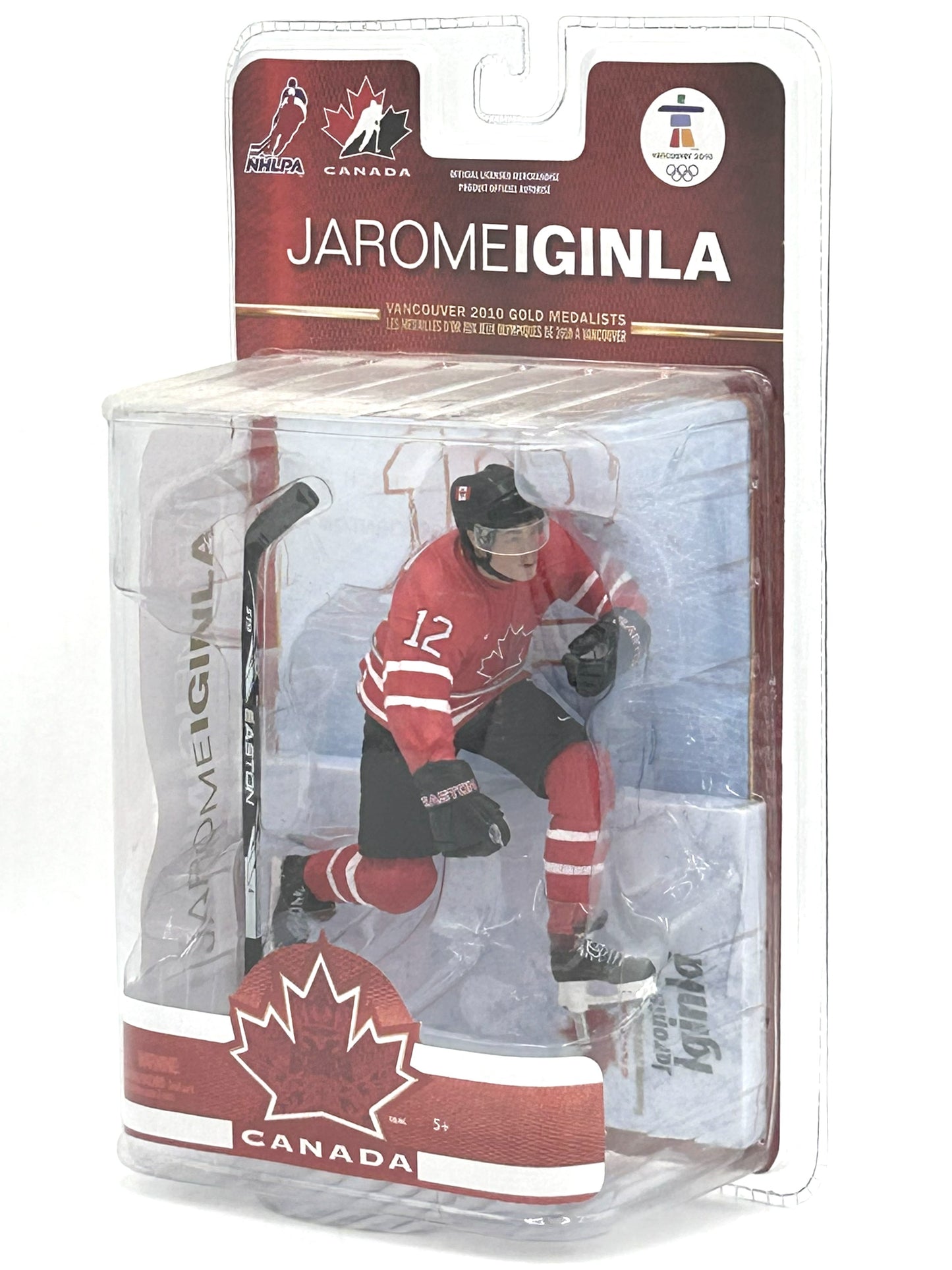 2010 Team Canada Vancouver Olympic Gold Medalists Jarome Iginla Vintage Hockey Figure