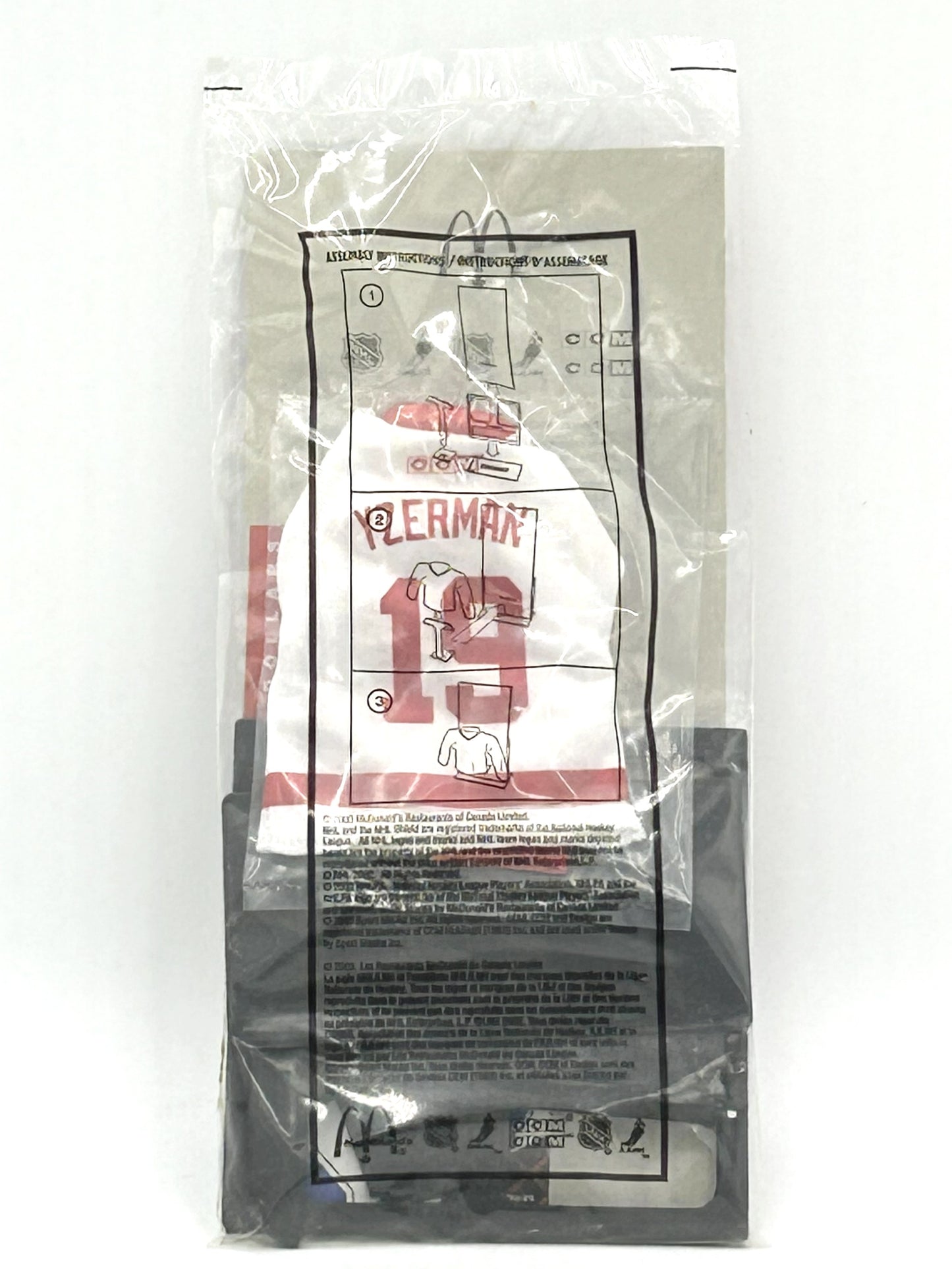 2003 McDonald's NHL Hockey Heroes Steve Yzerman Mini Jersey Collectibles