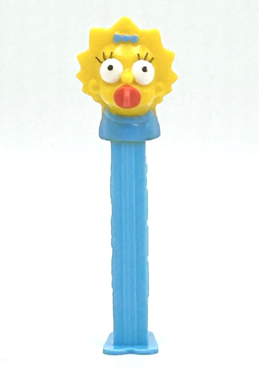 1990 The Simpsons Maggie Simpson Vintage PEZ Candy Dispenser Collectible