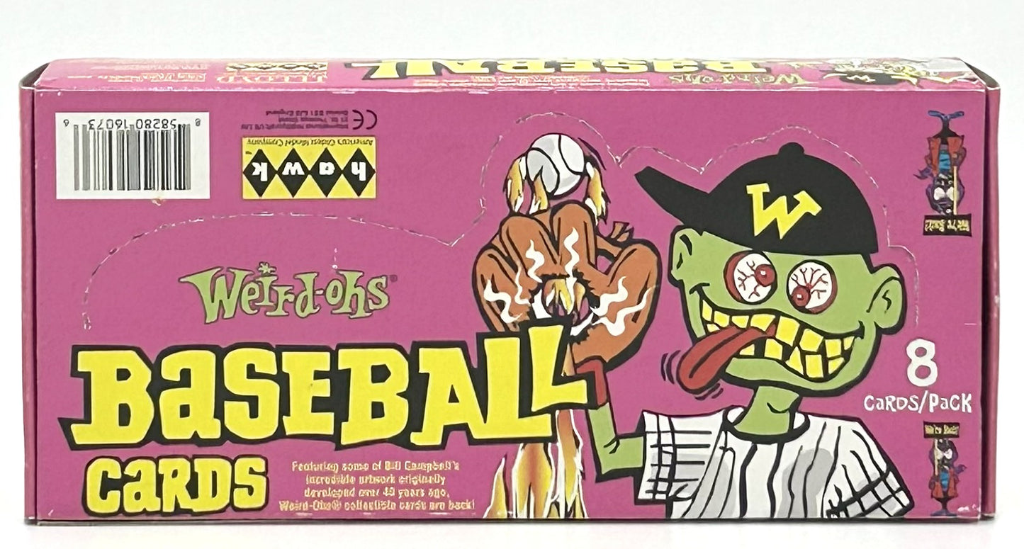 2007 Weird-Ohs Collector Baseball Cards (24 Packs) Wax Box