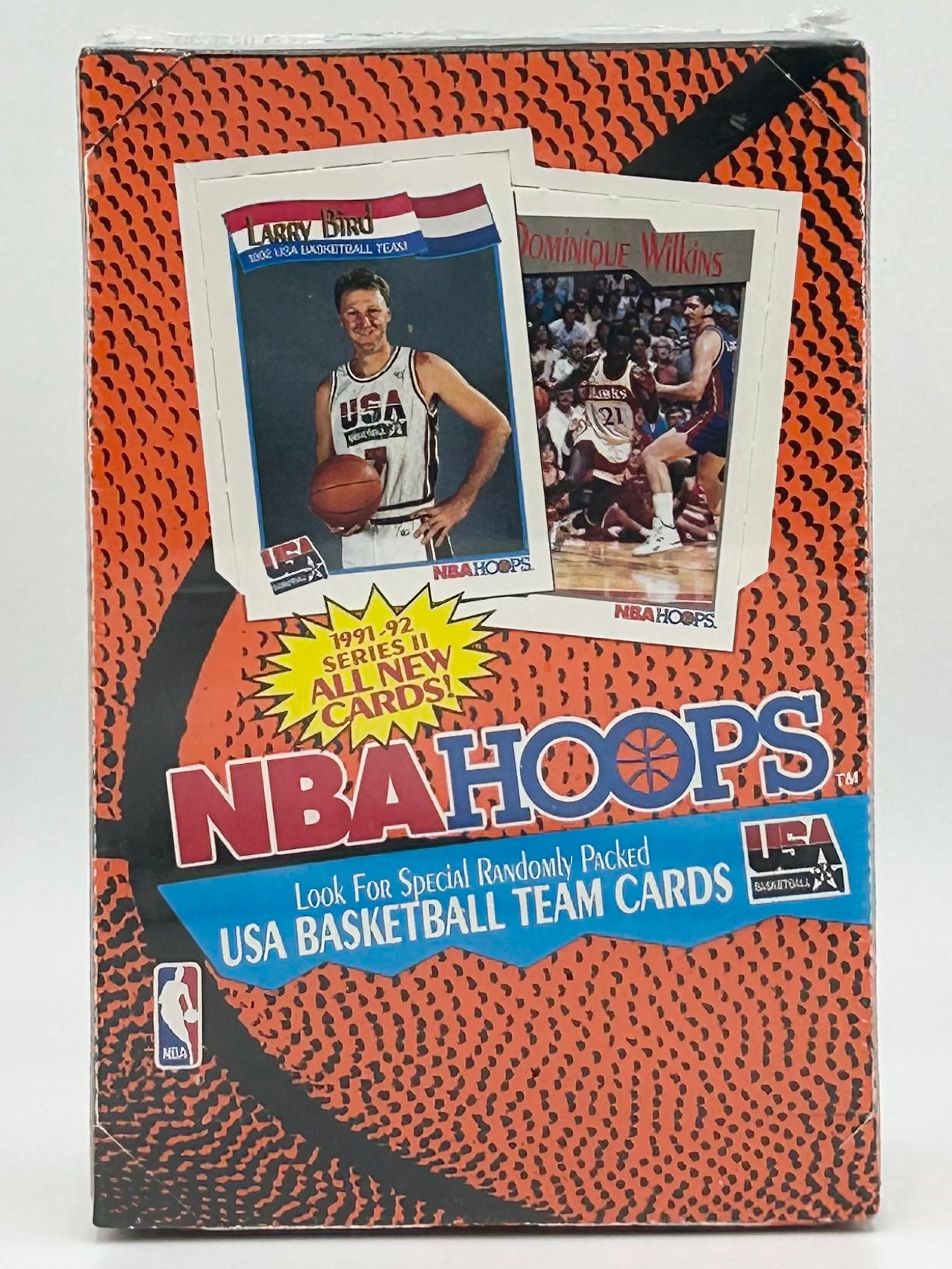 1991–92 NBA Hoops Series II Basketball Cards Box (36 Packs) Sealed Michael Jordan Dream Team