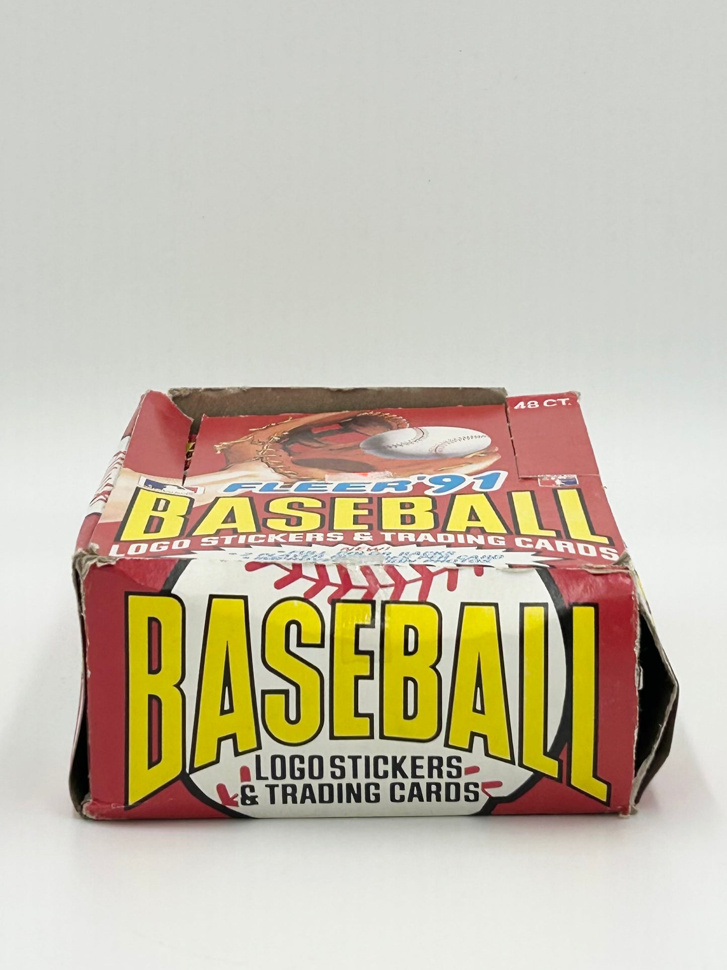 1991 Fleer Baseball Cards Wax Box (48 Packs) Canadian Box