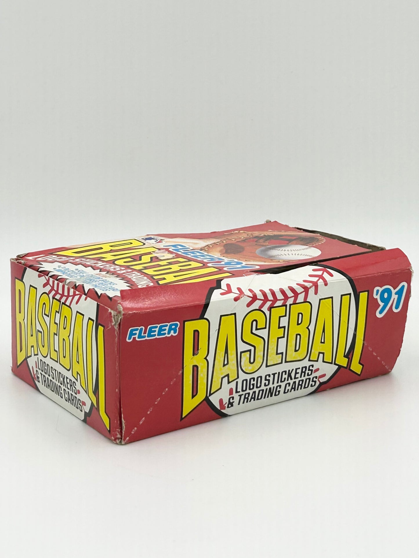 1991 Fleer Baseball Cards Wax Box (48 Packs) Canadian Box
