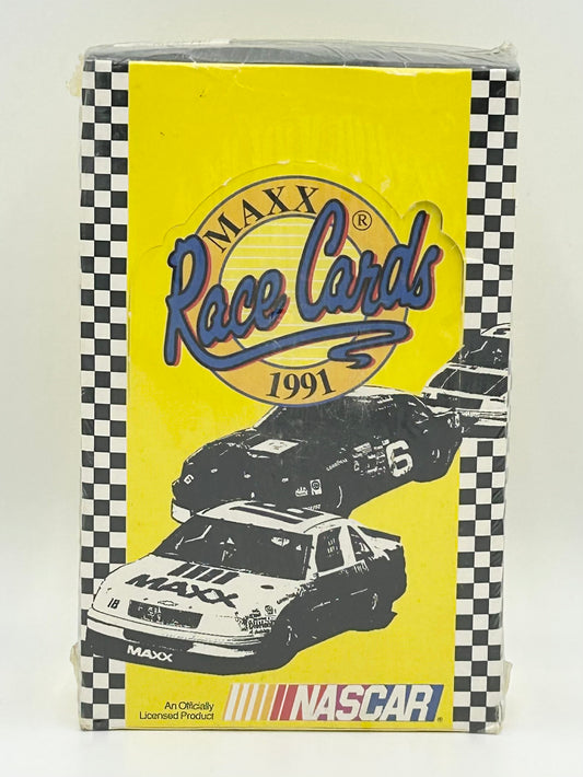 1991 Maxx NASCAR Racing Cards Wax Box (36 Packs) Sealed
