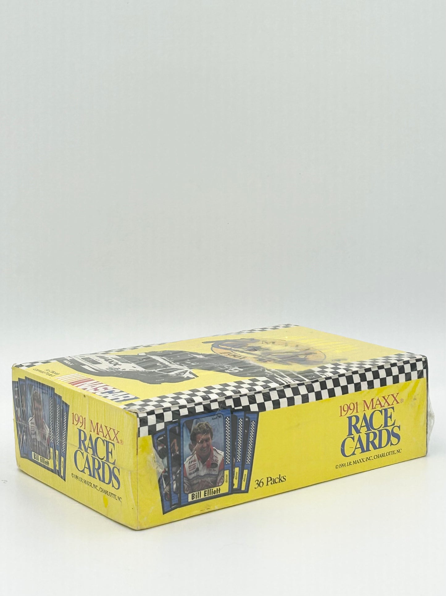 1991 Maxx NASCAR Racing Cards Wax Box (36 Packs) Sealed