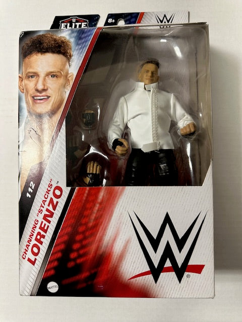 2024 Mattel Channing "Stacks" Lorenzo Elite WWF WWE Wrestling Action Figure MOC Sealed