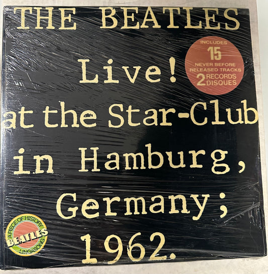 The Beatles – The Beatles Live At The Star-Club in Hamburg, Germany 1962 (Vintage Vinyl LP 1977) New Sealed