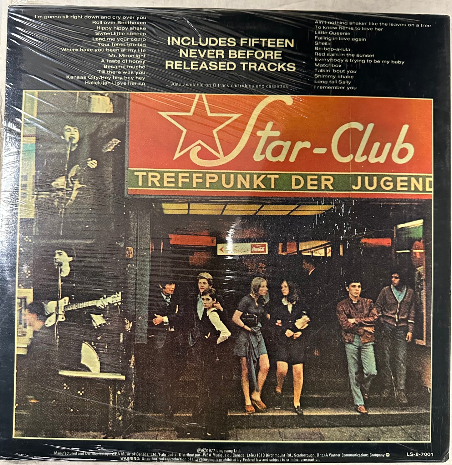 The Beatles – The Beatles Live At The Star-Club in Hamburg, Germany 1962 (Vintage Vinyl LP 1977) New Sealed