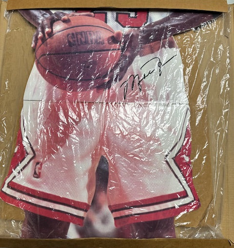 1996 Michael Jordan Vintage Life-Sized Cardboard Standee Cutout Upper Deck Over 6 Feet