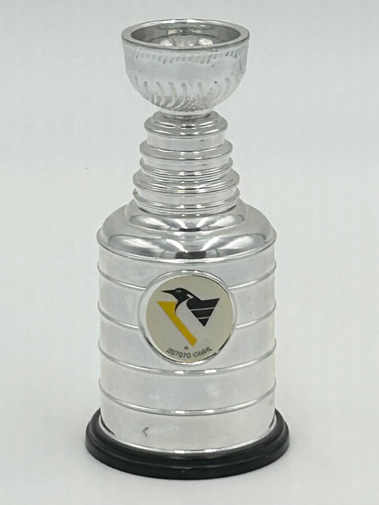 Pittsburgh Penguins NHL Stanley Cup Replica Trophy Vintage Labatt's Blue Beer Promo