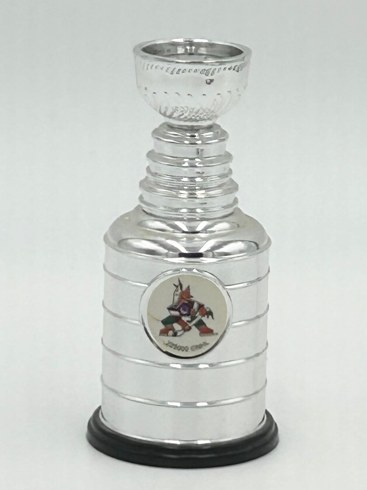 Utah Mammoth (Phoenix Coyotes) NHL Stanley Cup Replica Trophy Vintage Labatt's Blue Beer Promo