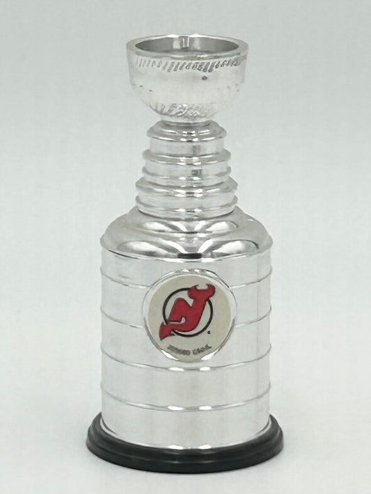 New Jersey Devils NHL Stanley Cup Replica Trophy Vintage Labatt's Blue Beer Promo