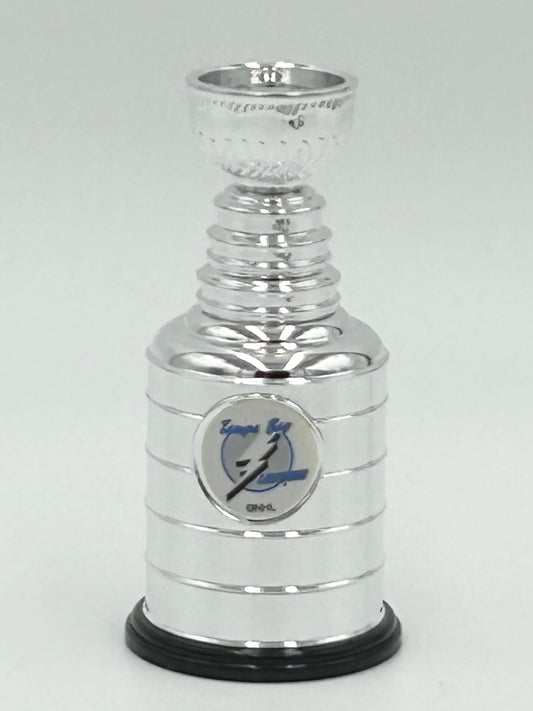 Tampa Bay Lightning NHL Stanley Cup Replica Trophy Vintage Labatt's Blue Beer Promo
