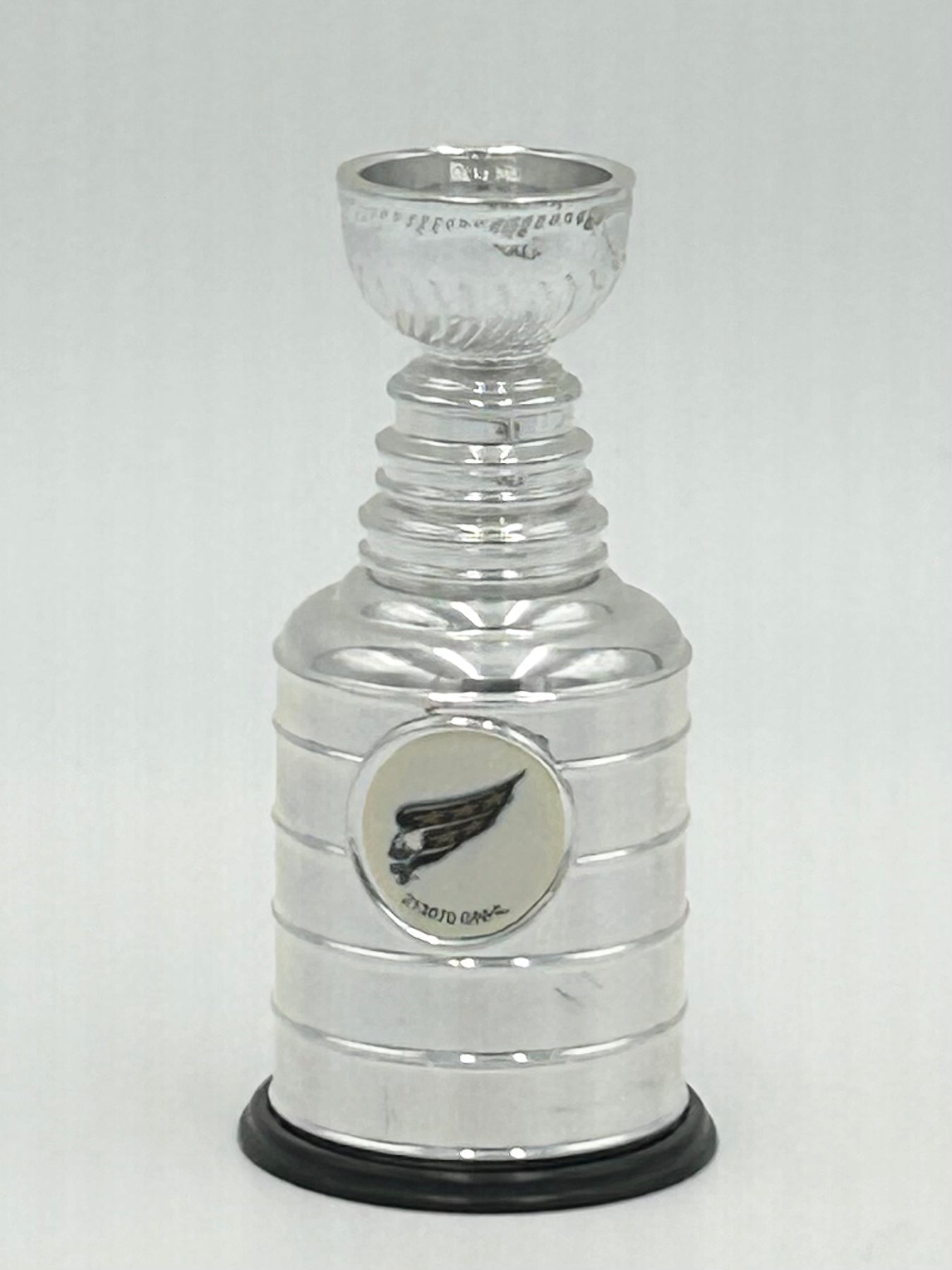 Detroit Red Wings NHL Stanley Cup Replica Trophy Vintage Labatt's Blue Beer Promo