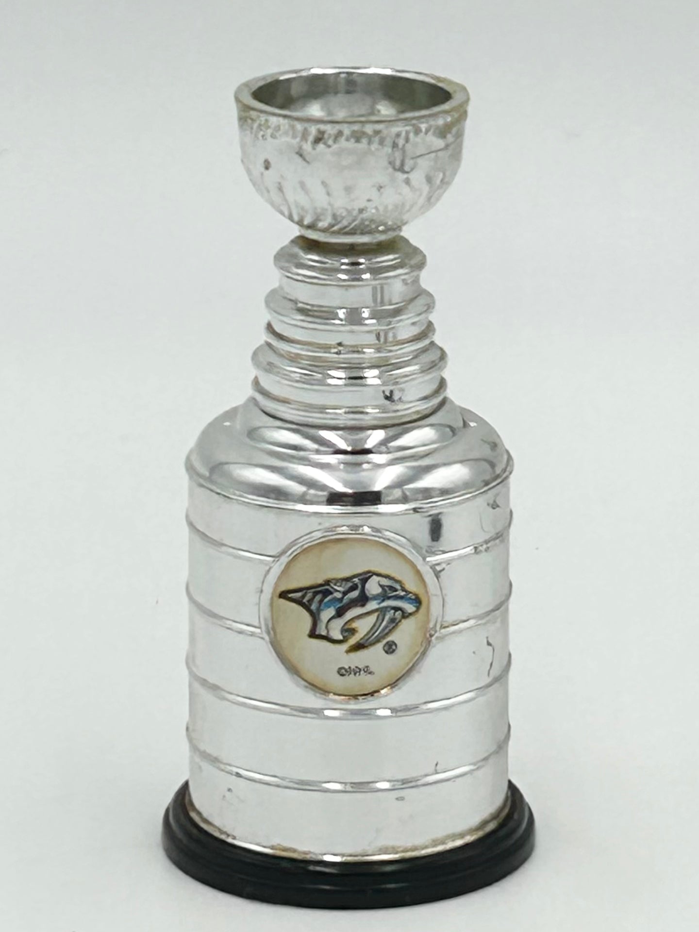Nashville Predators NHL Stanley Cup Replica Trophy Vintage Labatt's Blue Beer Promo