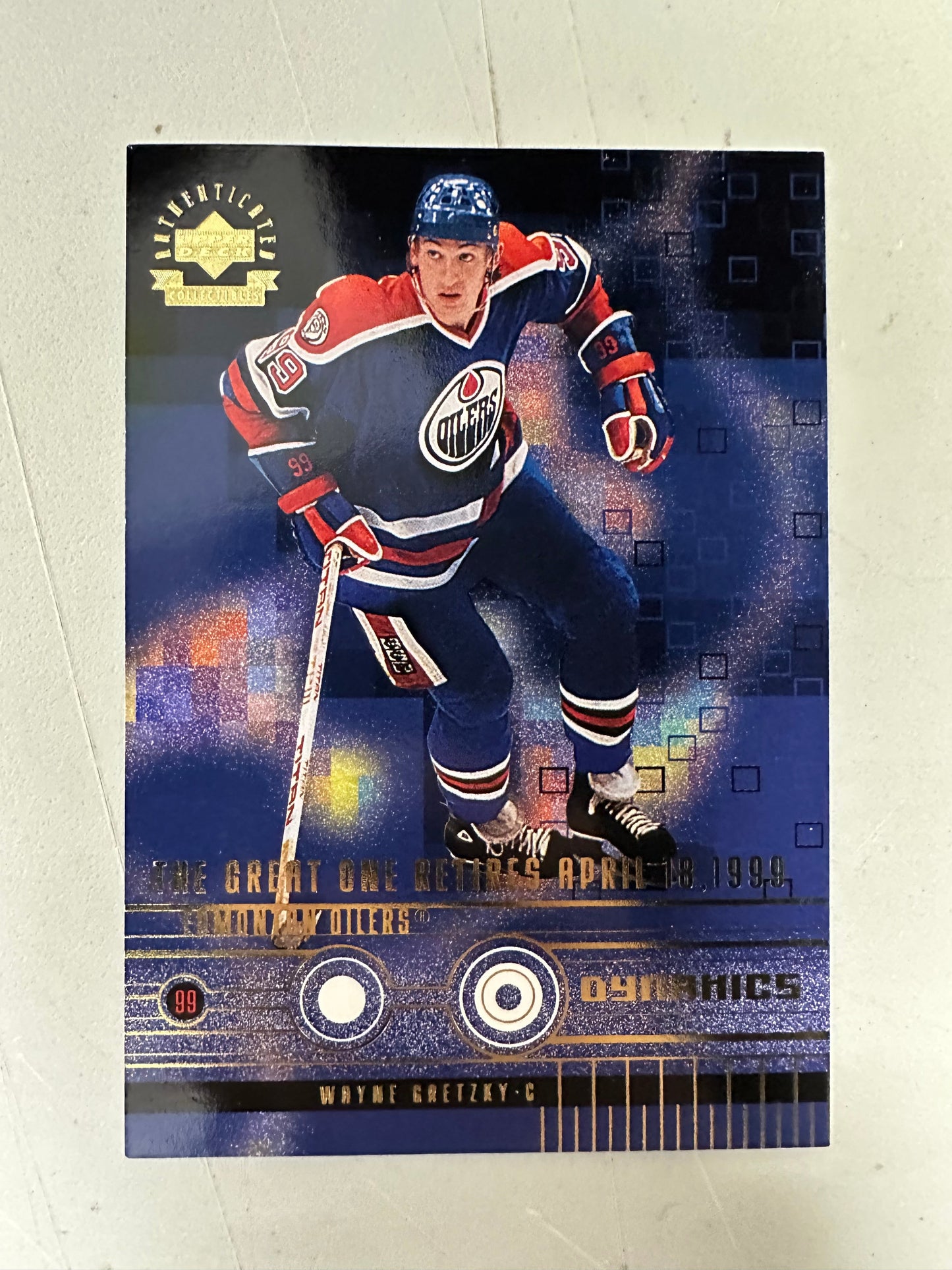 1999 Upper Deck Wayne Gretzky Retirement Commemorative Hockey Card Set (16 Cards)