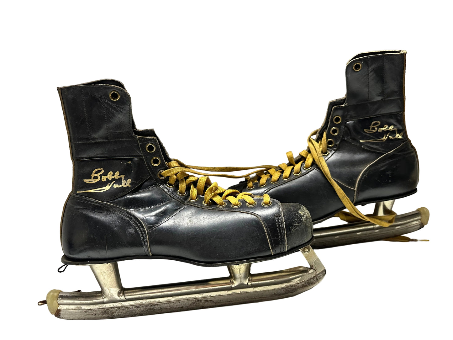Bobby Hull Autographed Approved Vintage Hockey Skates Extremely Rare
