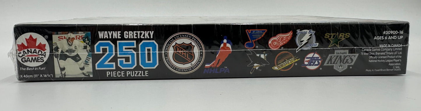 1992 Canada Games Pro Action Series #45 Wayne Gretzky 250 Piece Vintage Jigsaw Puzzle Sealed