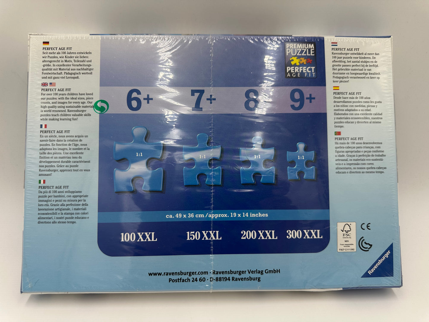 2019 Ravensburger Disney Frozen II 200XXL Jigsaw Puzzle Sealed