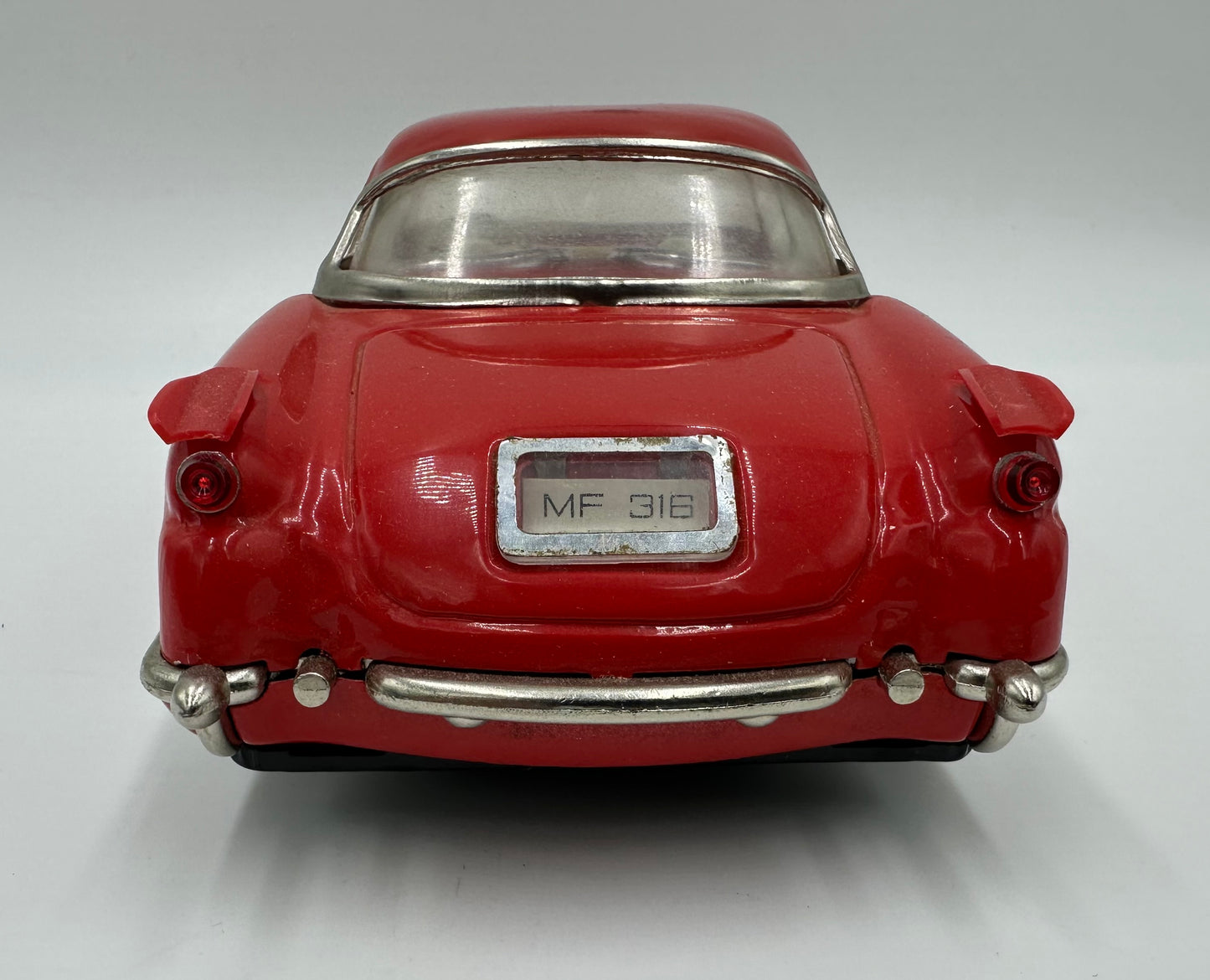 1980 New Toy Deluxe Red Sedan Model Car 1:18 Scale