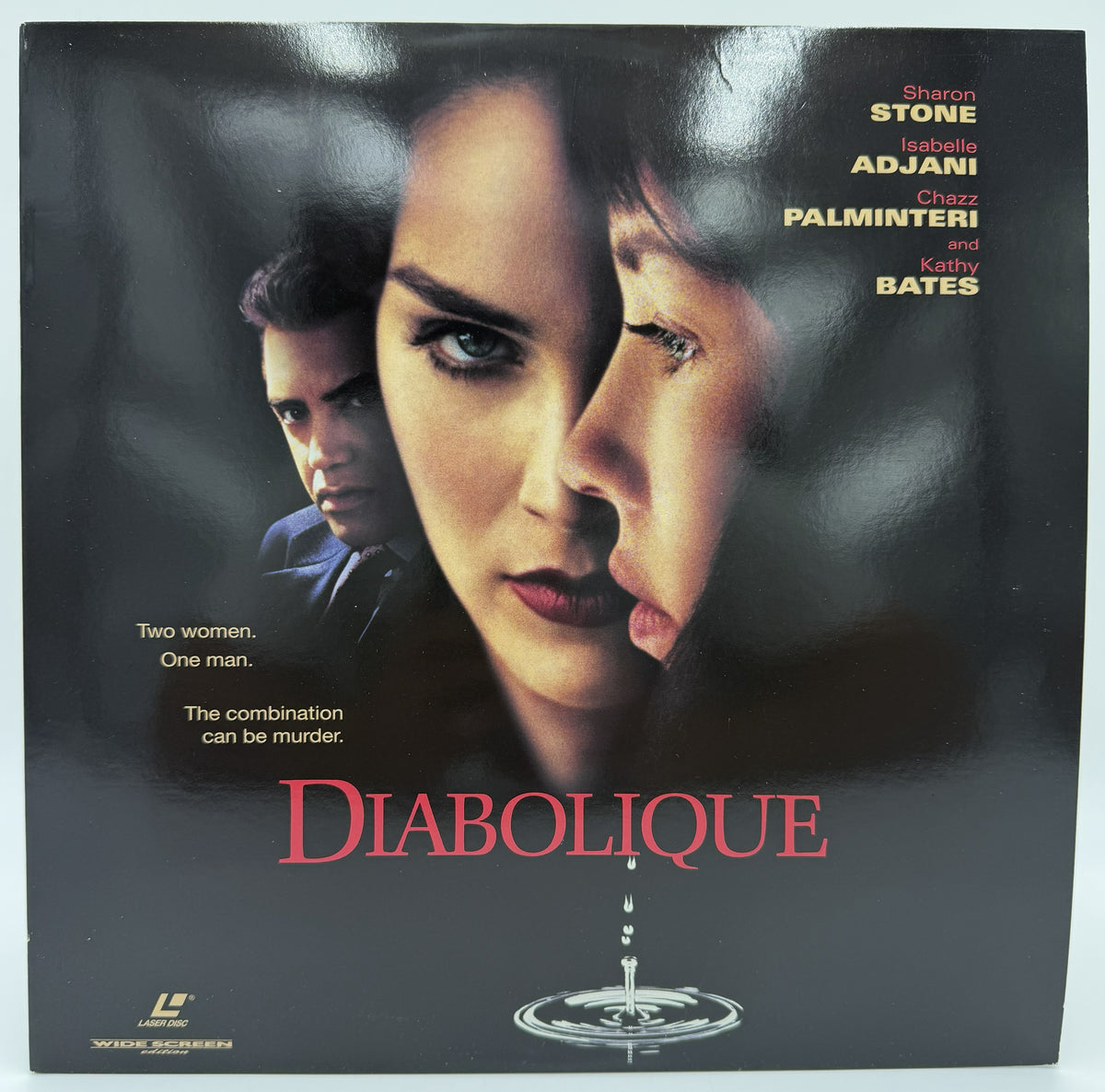 Diabolique (1996) LaserDisc - Sharon Stone, Isabelle Adjani - Warner Home Video Widescreen Edition - EX