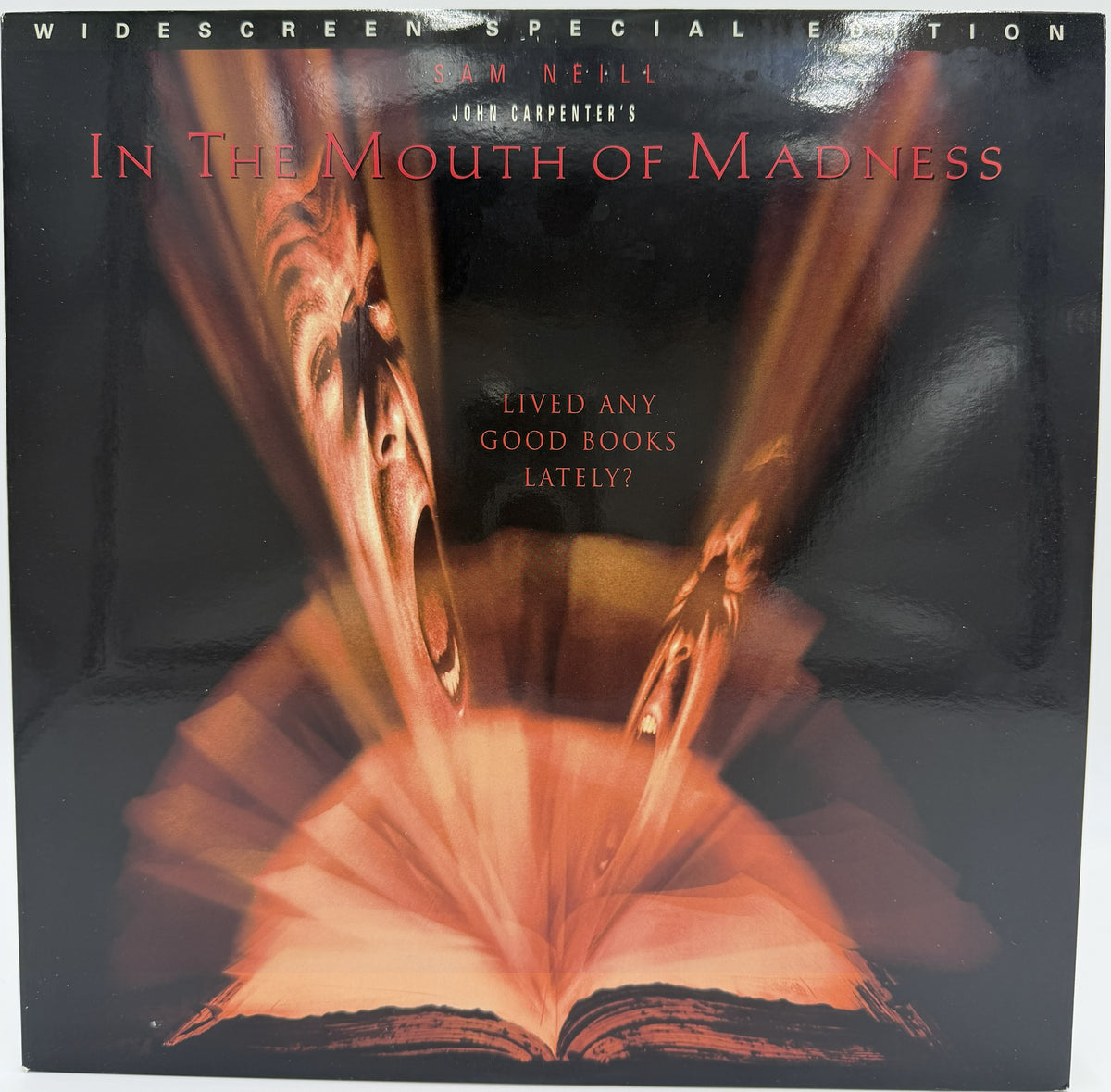 In the Mouth of Madness (1994) LaserDisc - Sam Neill - Widescreen Special Edition - Image Entertainment - EX - Horror