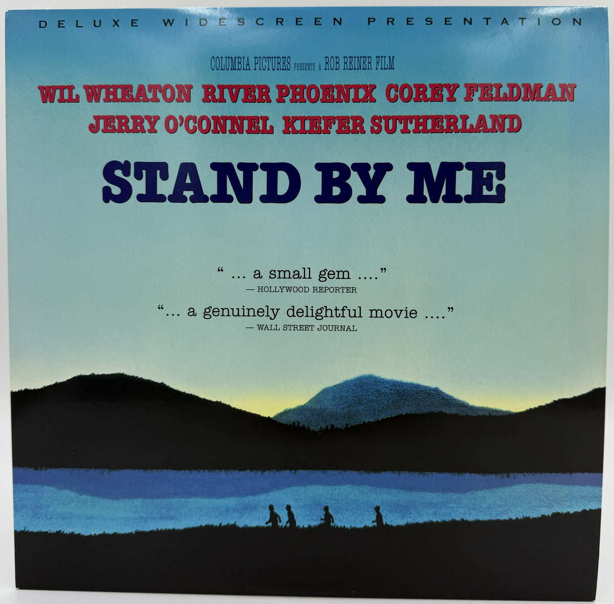 Stand By Me (1986) LaserDisc - Wil Wheaton, River Phoenix - Deluxe Widescreen Presentation - Columbia TriStar - EX