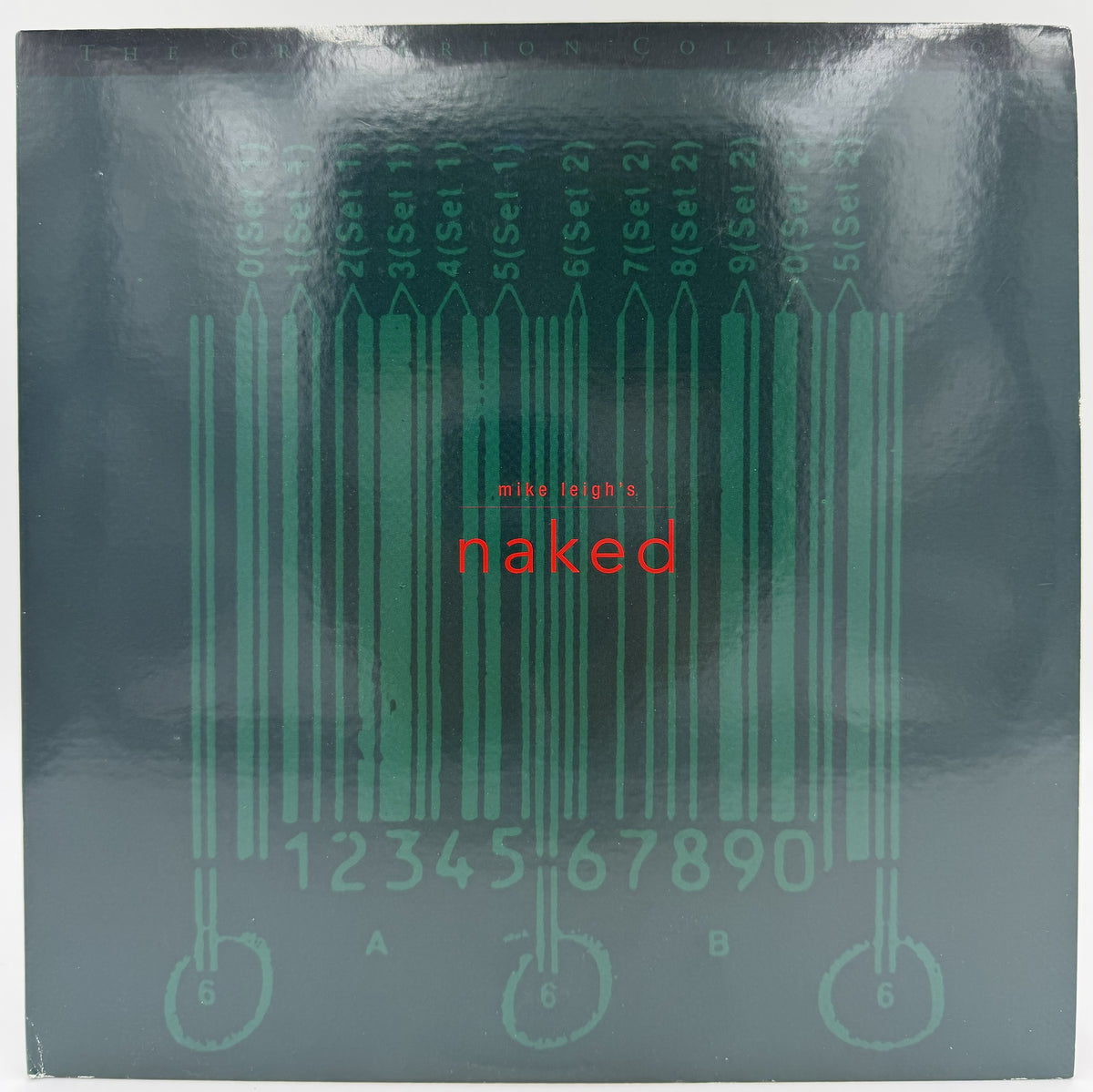 Naked (1993) Criterion Collection LaserDisc - David Thewlis - Mike Leigh - EX
