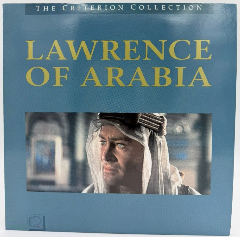 Lawrence of Arabia (1962) LaserDisc - Peter O'Toole, Alec Guinness - The Criterion Collection - Voyager Company - EX