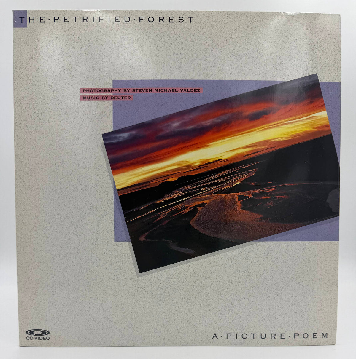 The Petrified Forest: A Picture Poem (1990) LaserDisc - EX