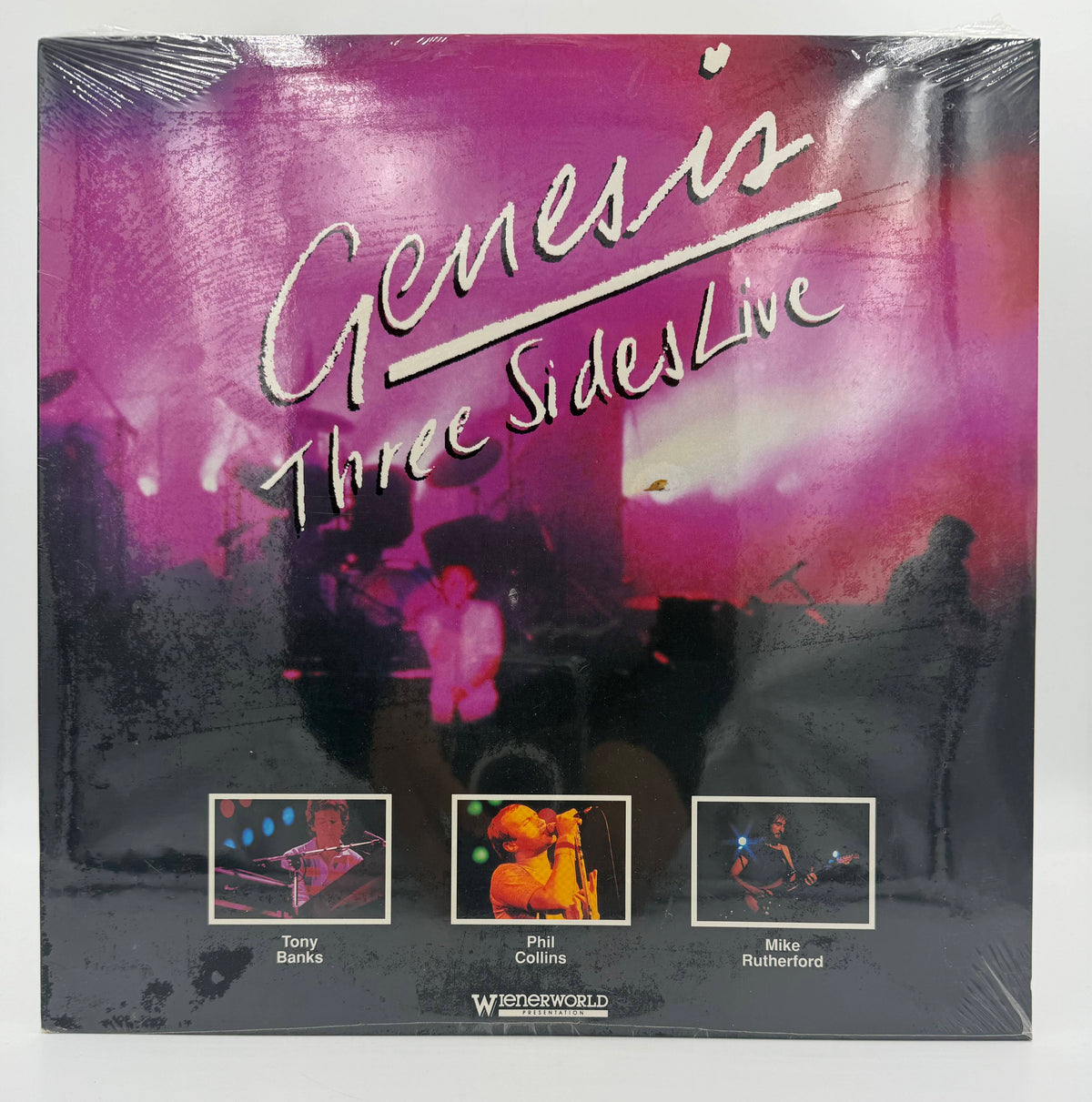 Genesis: Three Sides Live (1991) LaserDisc - EX - Factory Sealed