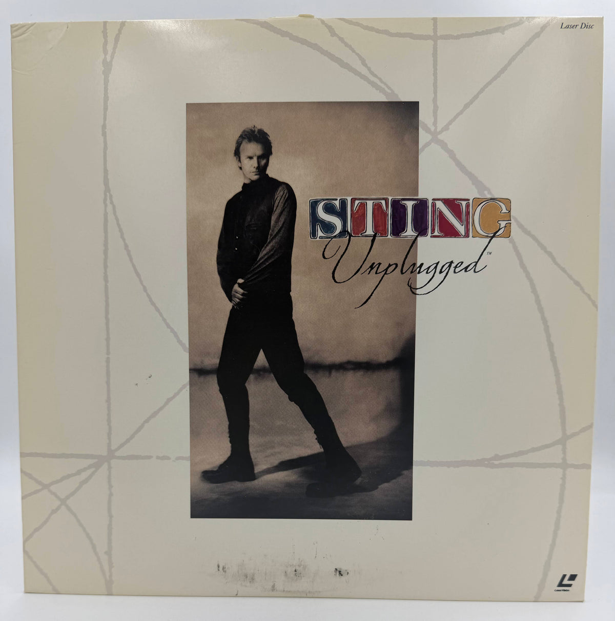 Sting: Unplugged (1991) LaserDisc - VG+
