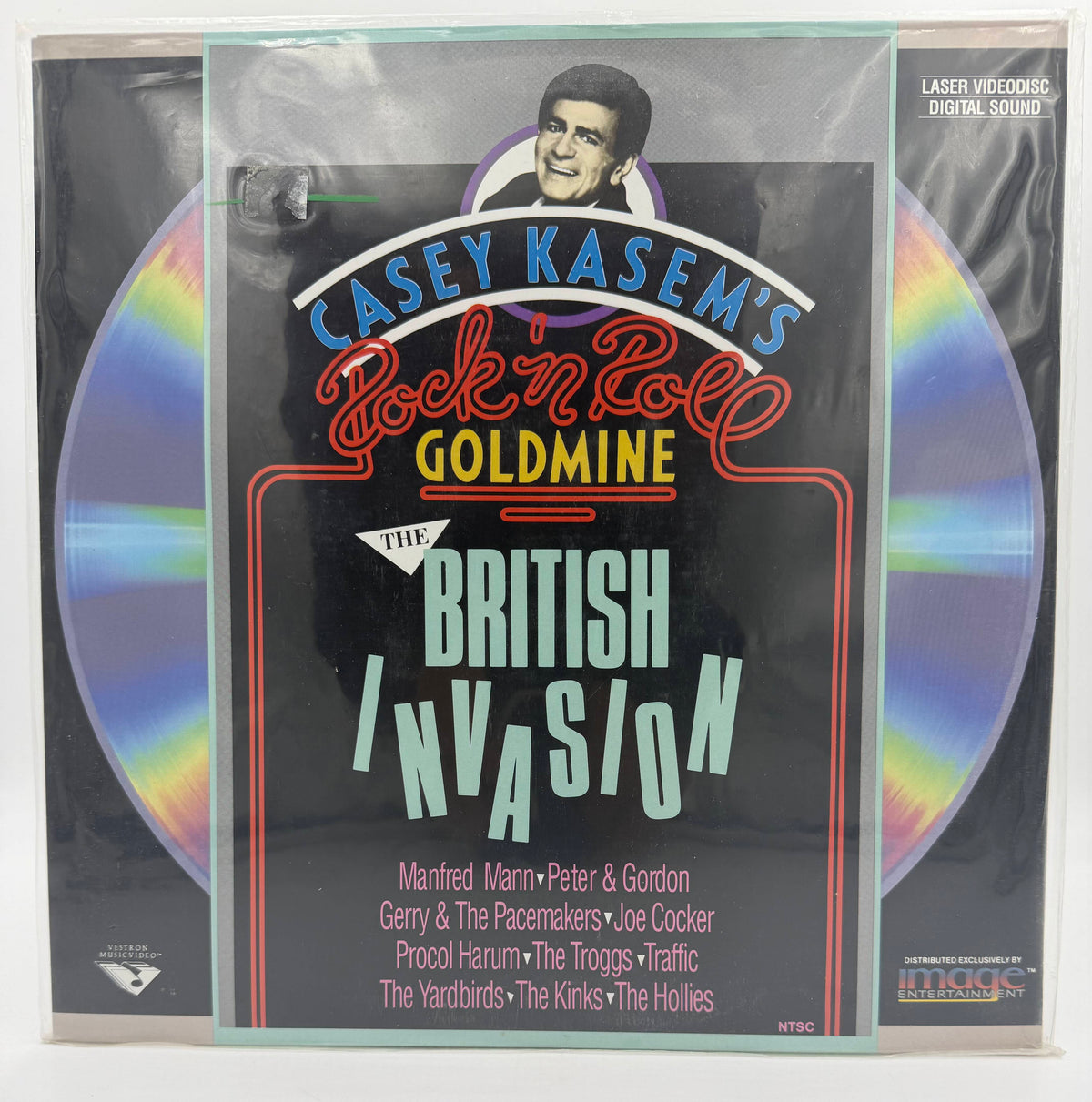 Casey Kasem's Rock 'N' Roll Goldmine: The British Invasion (1988) LaserDisc - EX - Factory Sealed