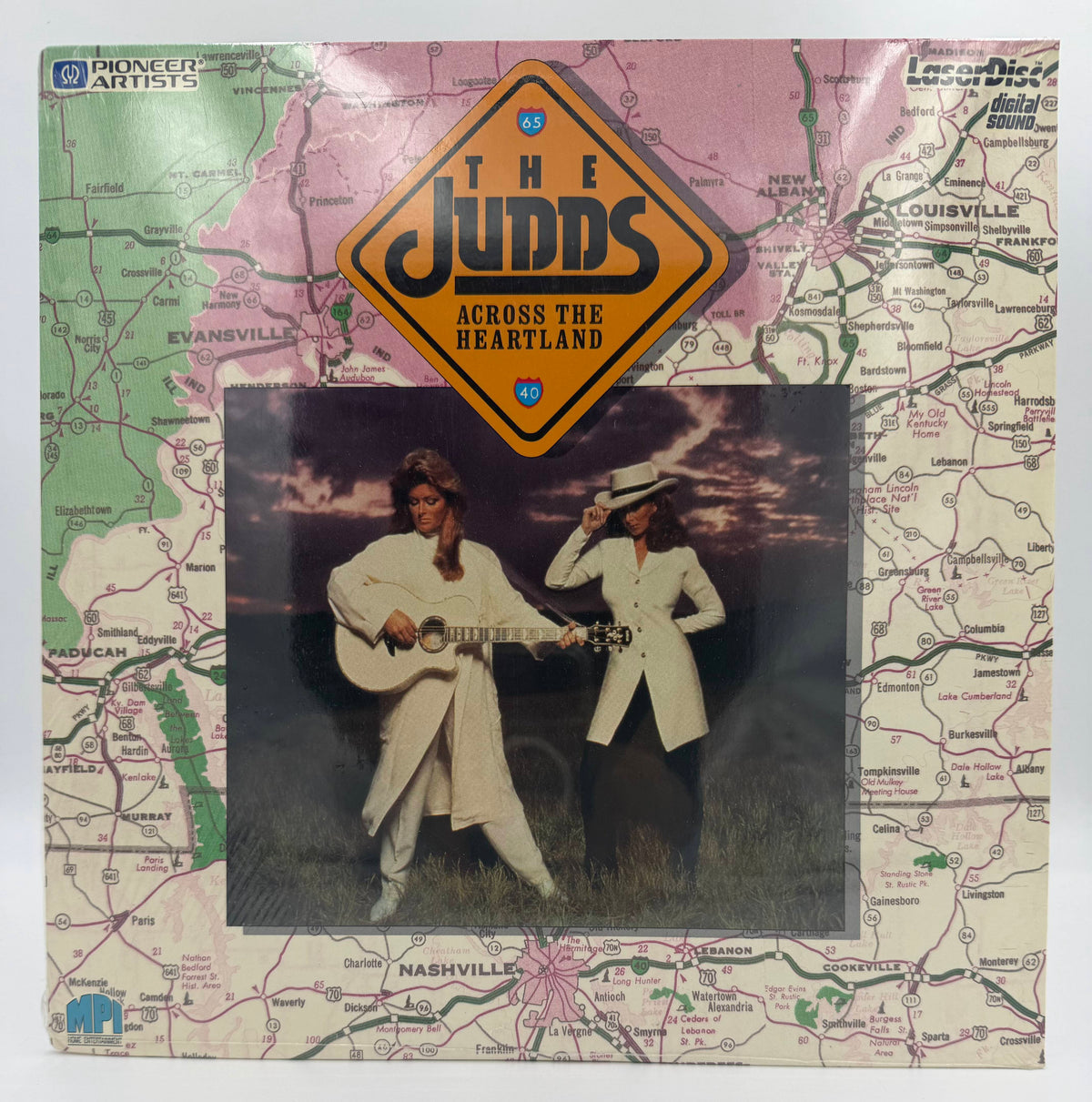 The Judds: Across The Heartland (1988) LaserDisc - EX - Factory Sealed
