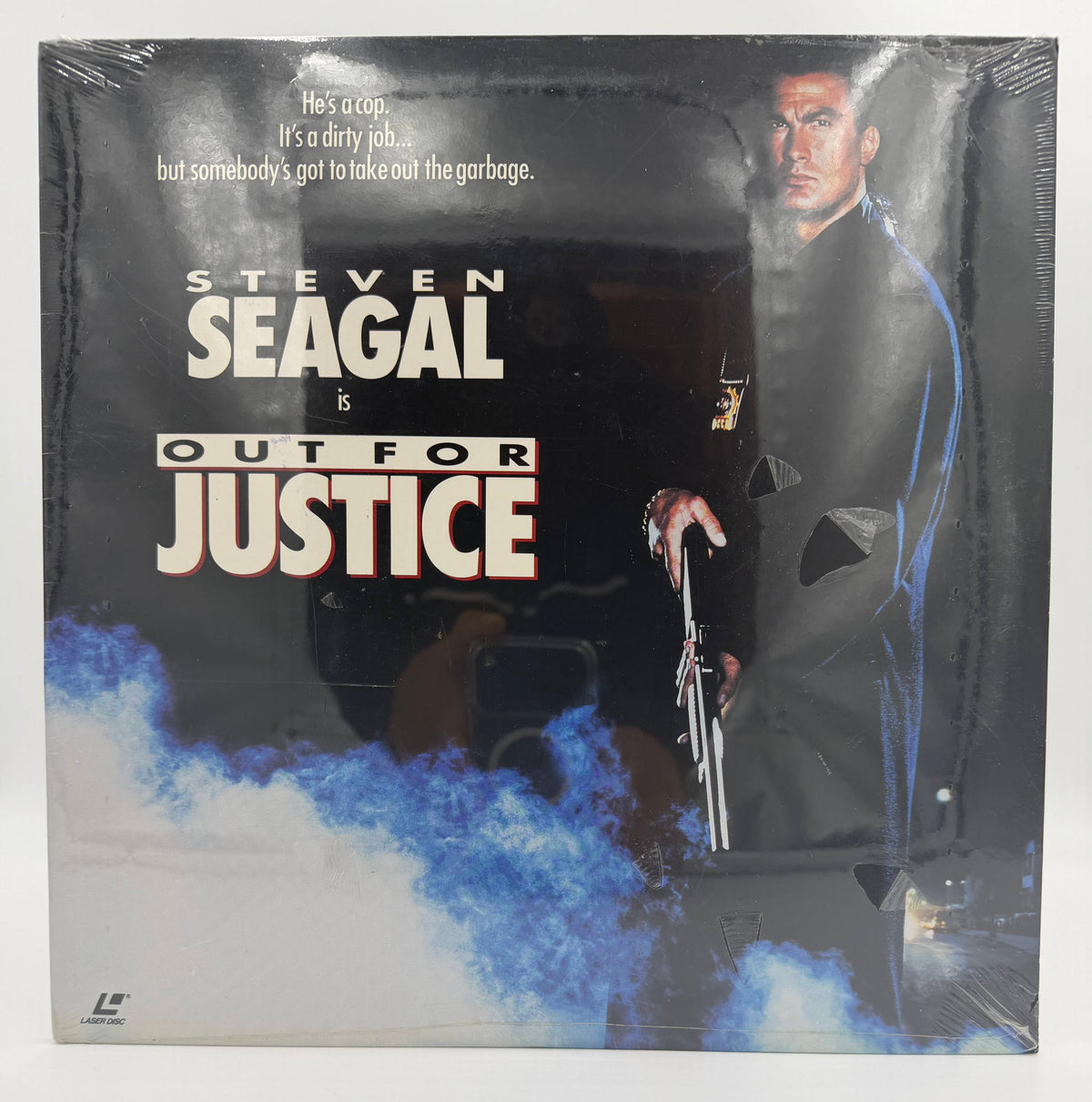 Out For Justice (1991) Widescreen Edition LaserDisc - EX - Factory Sealed Steven Seagal