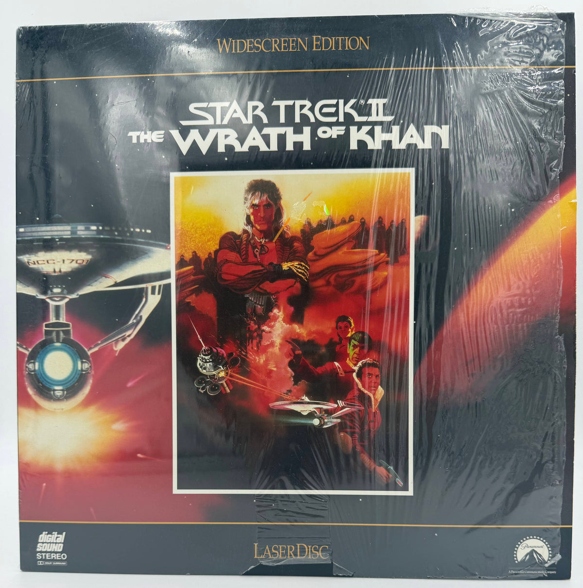 Star Trek II: The Wrath of Khan (1982) Widescreen Edition LaserDisc - EX
