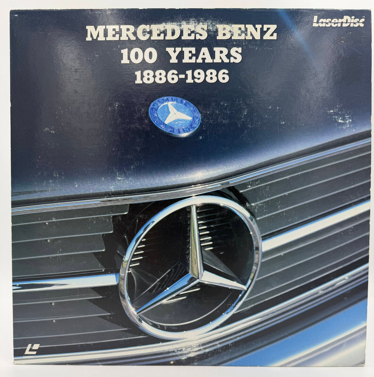 Mercedes Benz 100 Years 1886-1986 Japanese Import LaserDisc - VG Rare
