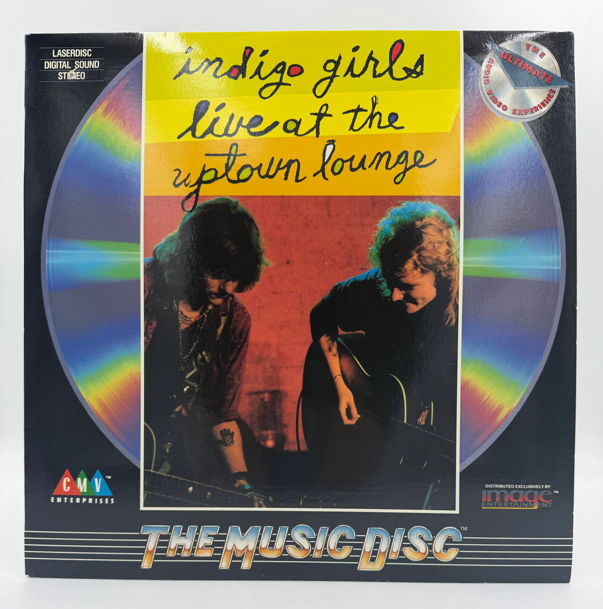 Indigo Girls: Live at the Uptown Lounge (1990) – LaserDisc - EX.