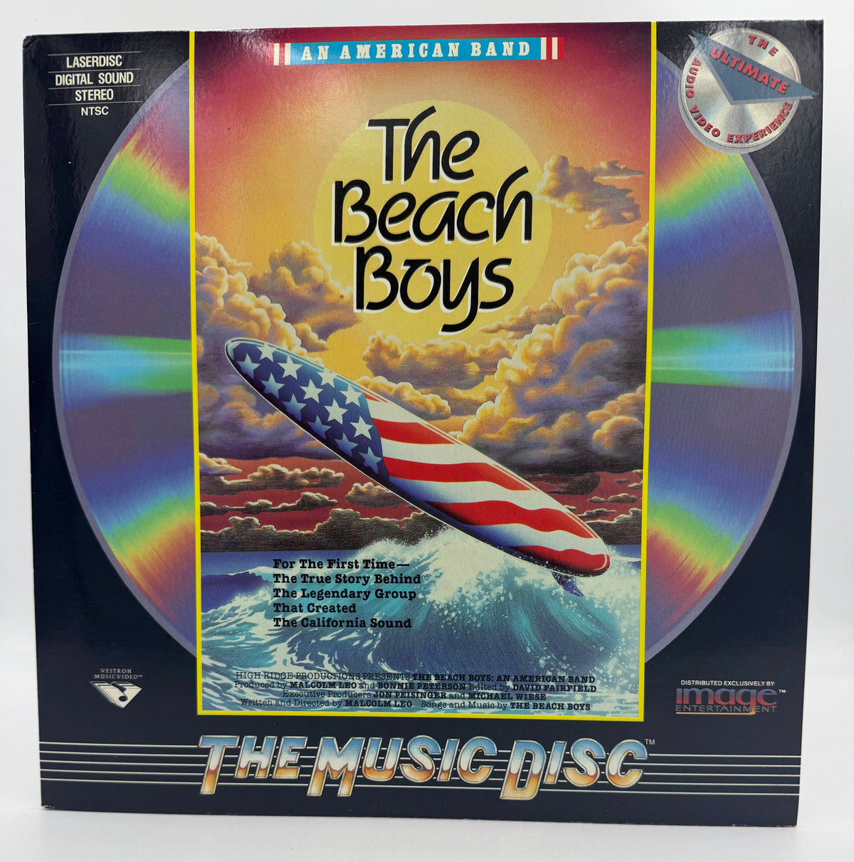 The Beach Boys: An American Band (1985) – LaserDisc - EX