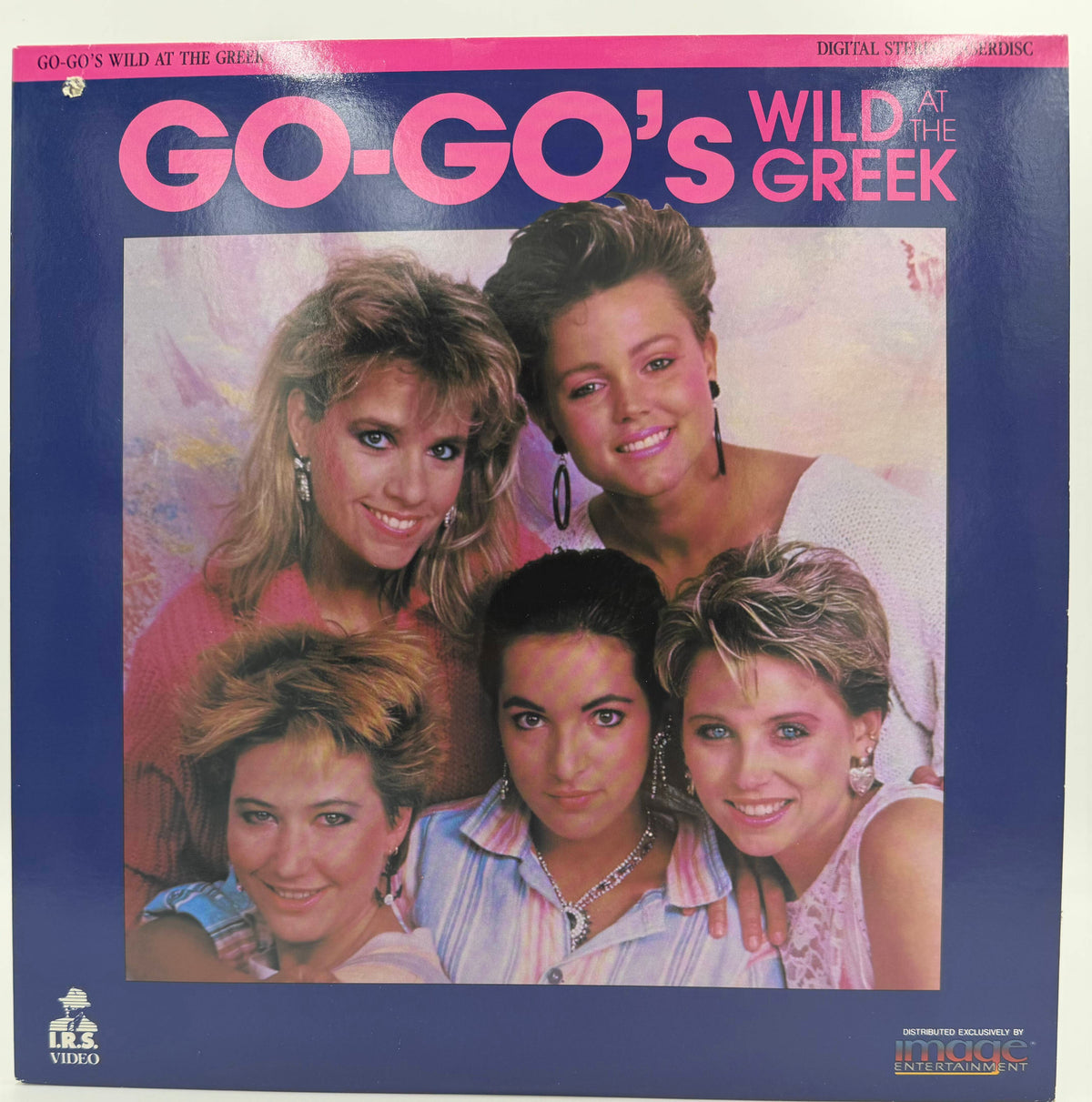 Go-Go's: Wild at the Greek (1984) – LaserDisc - VG+