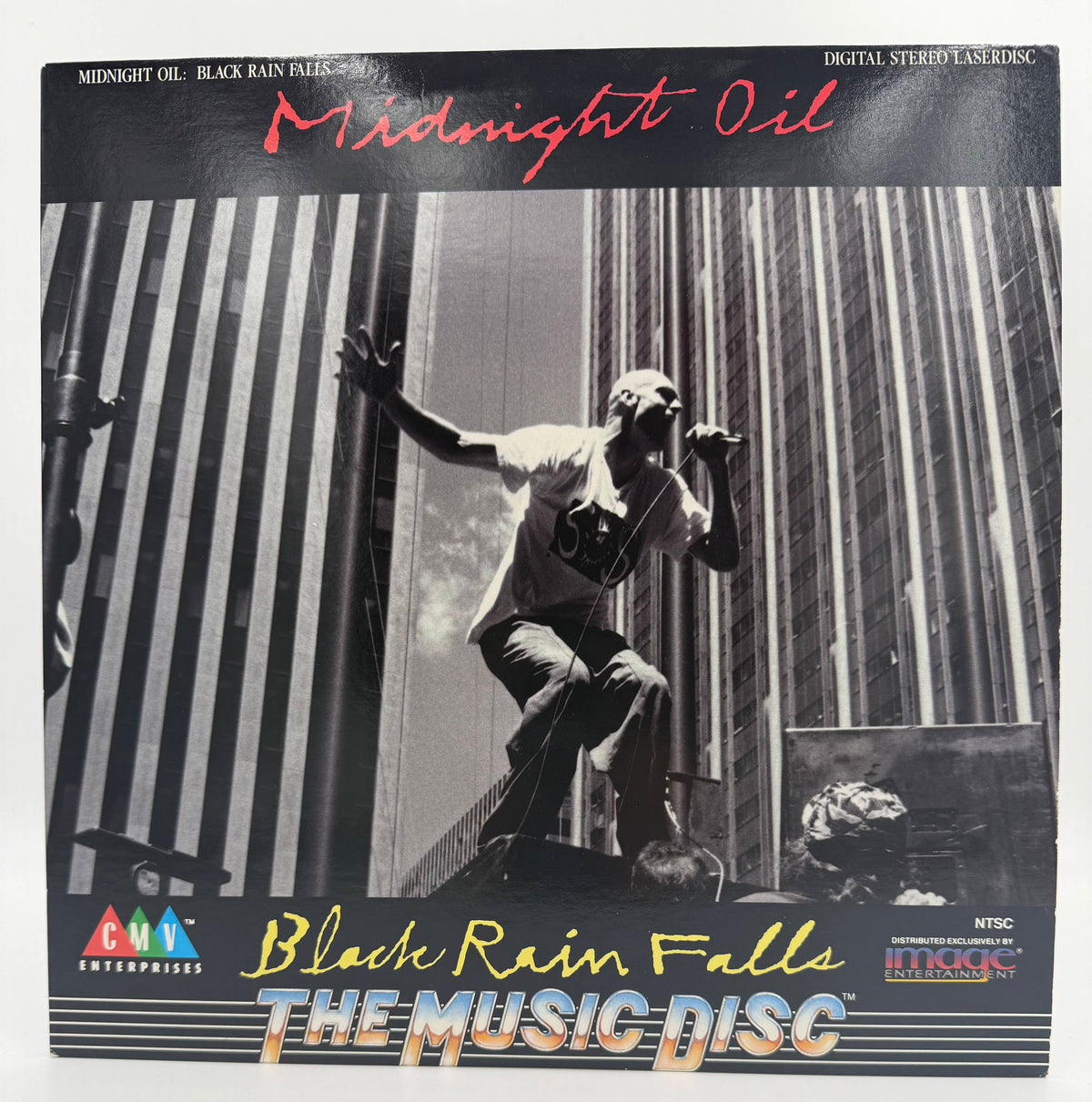 Midnight Oil - Black Rain Falls (1990) LaserDisc - EX